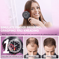 Hairrova RootGlow™ - Electric Scalp Massager for Hair Growth & Oil Applicator